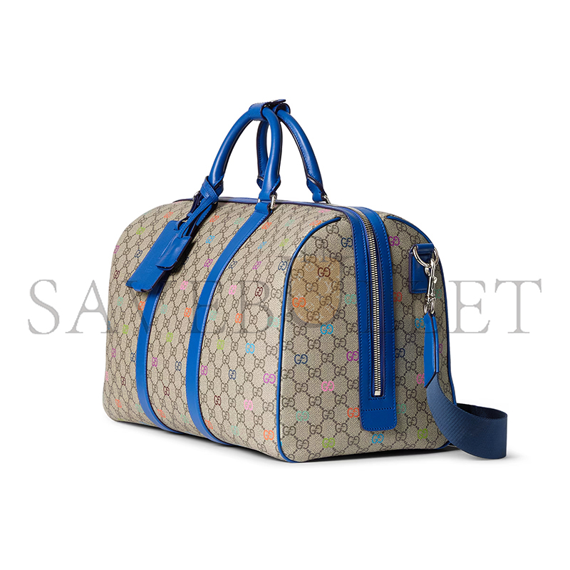 GUCCI GG MULTICOLOR MEDIUM DUFFLE BAG 792074 (45*30*24.5cm) GUCCI GG MULTICOLOR MEDIUM DUFFLE BAG 792074 (45*30*24.5cm)